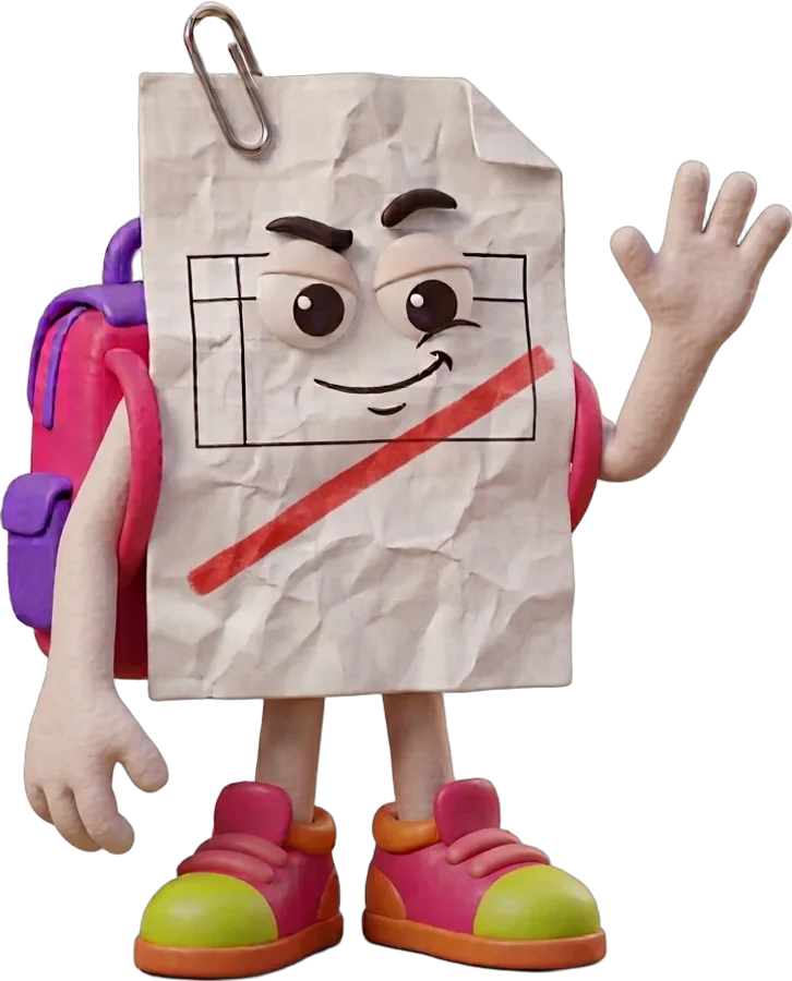 Maskot TMK melambai, ngajak nulis